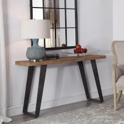 Tables Uttermost Freddy Weathered Console Table 16 Tables Uttermost Freddy Weathered Console Table