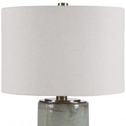 Accessories Uttermost Callais Crackled Aqua Table Lamp