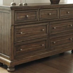 Signature Design By Ashley® Bedroom Sets Flynnter - Ultimate Best In Class Dresser, Mirror, Sleigh Bed With 2 Storage Drawers