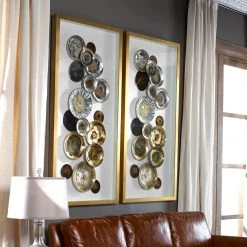 Uttermost Myla Antique Plate Shadow Box Accessories