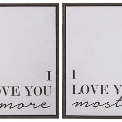 Ashley Furniture Accessories Adline - Black/white - Wall Art Set (2/cn)