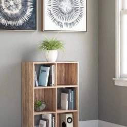 Ashley Furniture Piperton - Natural - Cube Organizer 48 Ashley Furniture Piperton - Natural - Cube Organizer