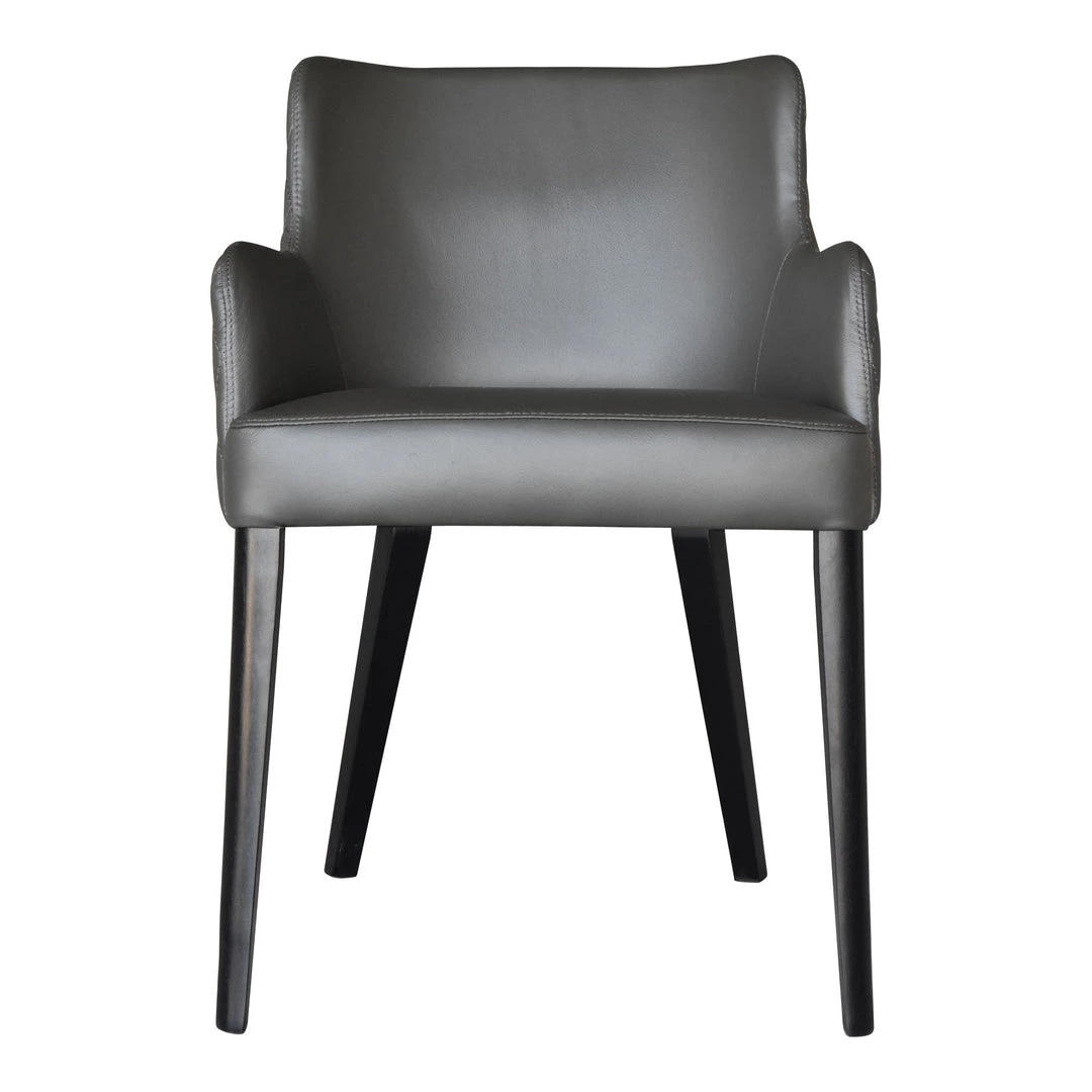 Moe's Home Collection Chairs Zayden Dining Chair Dark Grey 3 Moe's Home Collection Chairs Zayden Dining Chair Dark Grey