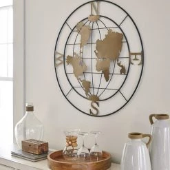 Ashley Furniture Brinly - Black/gold Finish - Wall Decor Accessories