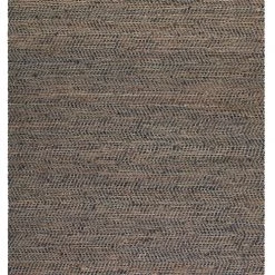 Uttermost Tobais 9 X 12 Rescued Leather & Hemp Rug