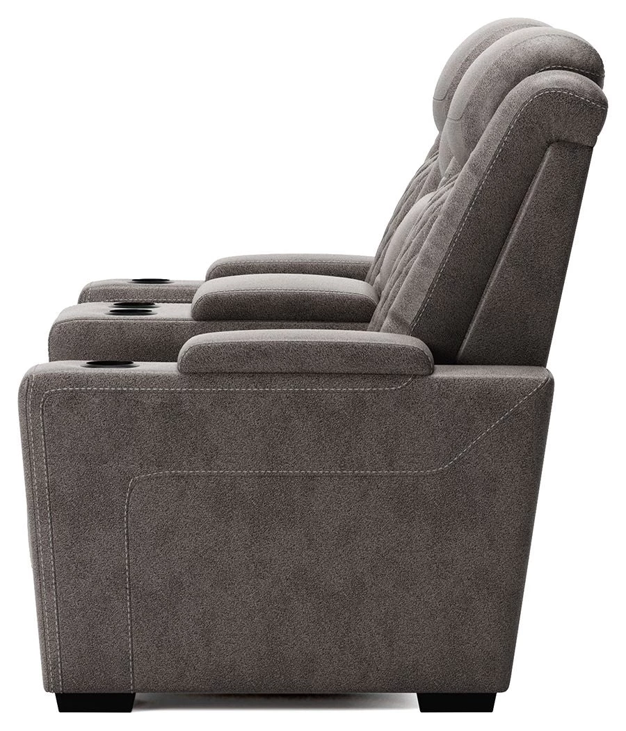 Ashley Furniture Hyllmont - Gray - Pwr Rec Loveseat/con/adj Hdrst Reclining Furniture 9 Ashley Furniture Hyllmont - Gray - Pwr Rec Loveseat/con/adj Hdrst Reclining Furniture
