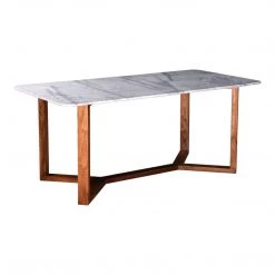 Moe's Home Collection Jinxx Rectangular Dining Table Brown Tables