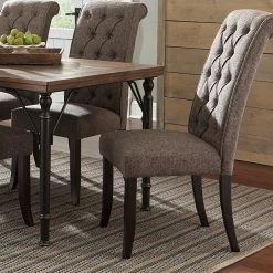 Ashley Furniture Tripton - Linen - Dining UPH Side Chair (2/CN) Chairs