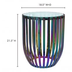 Moe's Home Collection Tables Prism Side Table 12 Moe's Home Collection Tables Prism Side Table