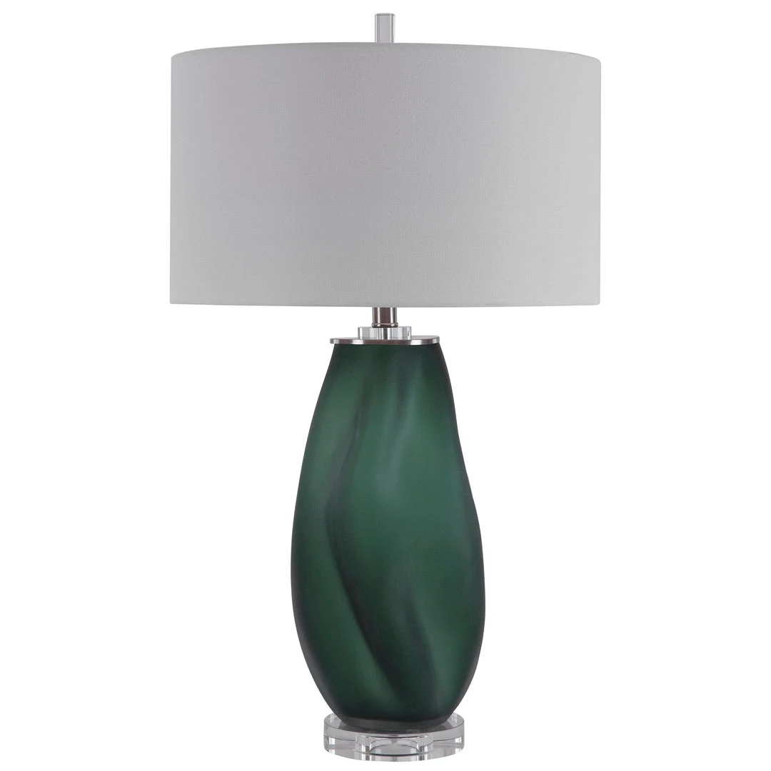 Uttermost Esmeralda Green Glass Table Lamp Accessories 3 Uttermost Esmeralda Green Glass Table Lamp Accessories