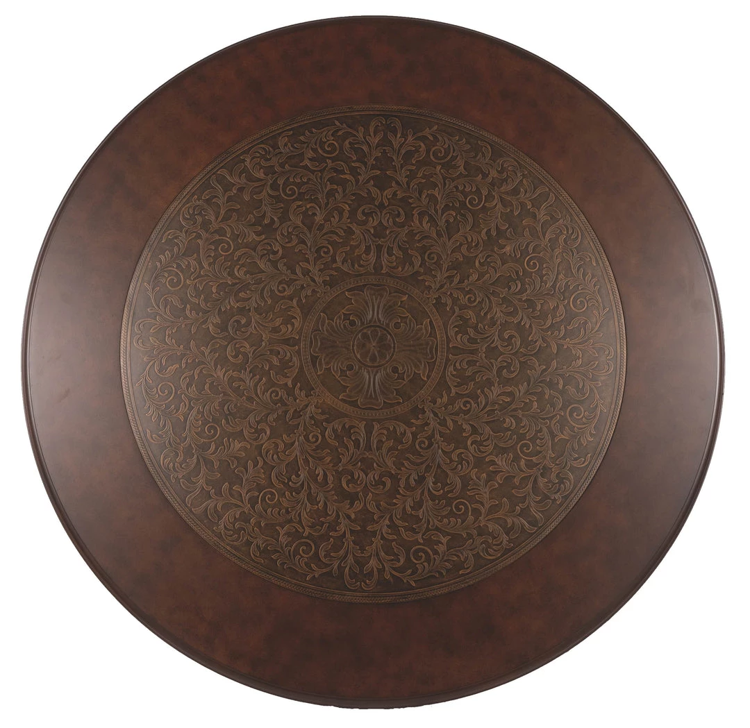 Ashley Furniture Tables Rafferty - Dark Brown - Round Cocktail Table 10 Ashley Furniture Tables Rafferty - Dark Brown - Round Cocktail Table