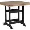 Signature Design By Ashley® Fairen Trail - Black/driftwood - Square Counter Tbl W/umb Opt Tables
