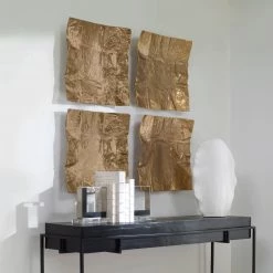 Accessories Uttermost Archive Brass Wall Decor