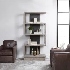 Uttermost Nicasia Modern Etagere Bookcases