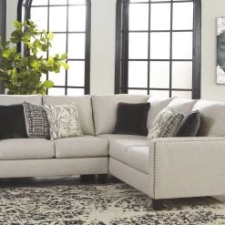 Signature Design By Ashley® Hallenberg - Left Arm Facing Sofa With Corner Wedge, Right Arm Facing Loveseat Sectional