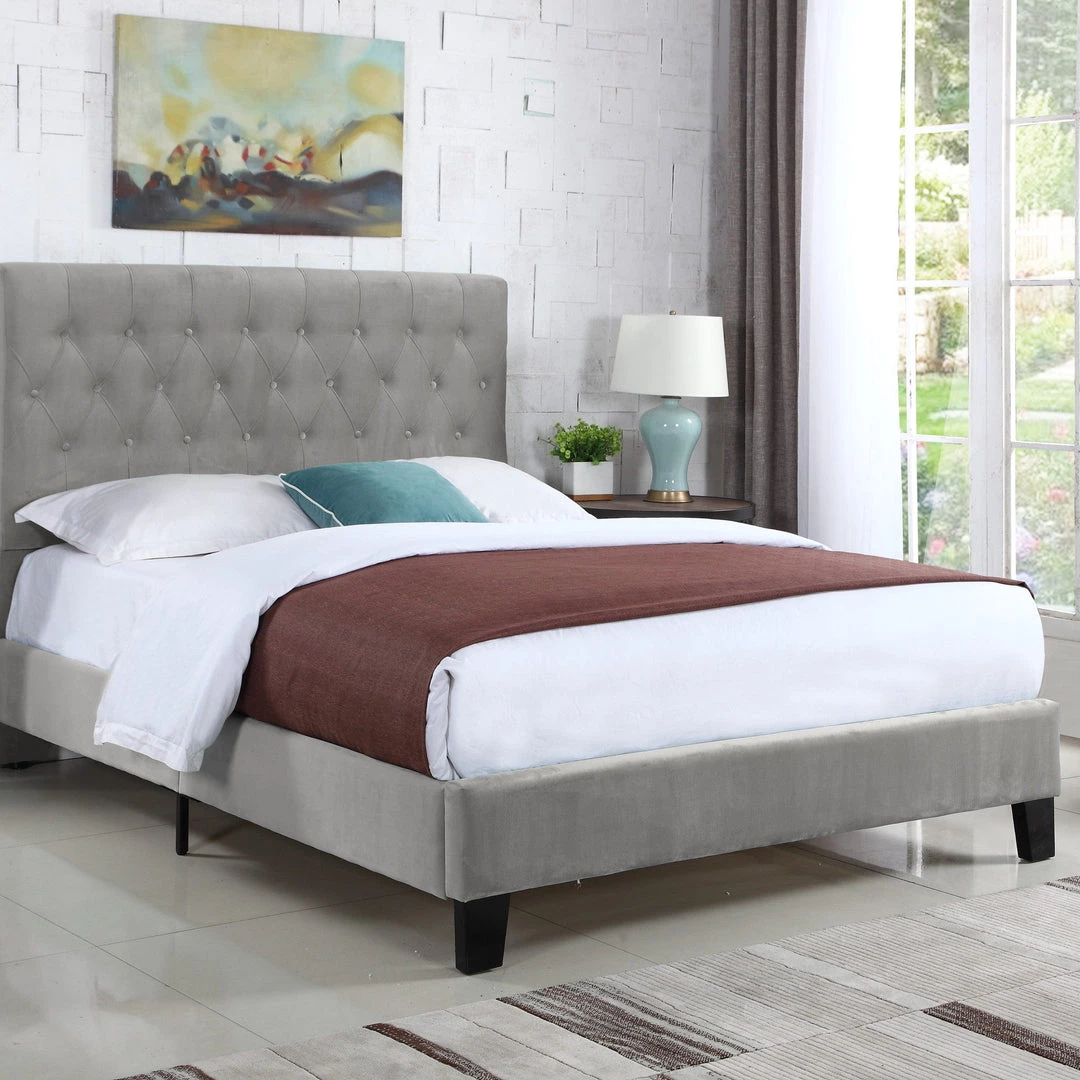Emerald Home Beds Amelia Cal King Upholstered Bed 7 Emerald Home Beds Amelia Cal King Upholstered Bed