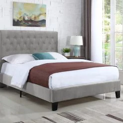 Emerald Home Amelia King Upholstered Bed
