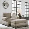 Signature Design By Ashley® Einsgrove - Sandstone - 2 Pc. - Chair And A Half With Ottoman