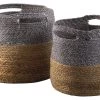 Ashley Furniture Parrish - Natural/blue - Basket Set (2/cn) Accessories