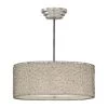 Uttermost Brandon Silver 3 Light Drum Pendant Accessories 1 Uttermost Brandon Silver 3 Light Drum Pendant Accessories