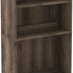 Signature Design By Ashley® Arlenbry - Gray - L-Desk With Storage, Bookcase, Swivel Desk Chair Home Office Sets