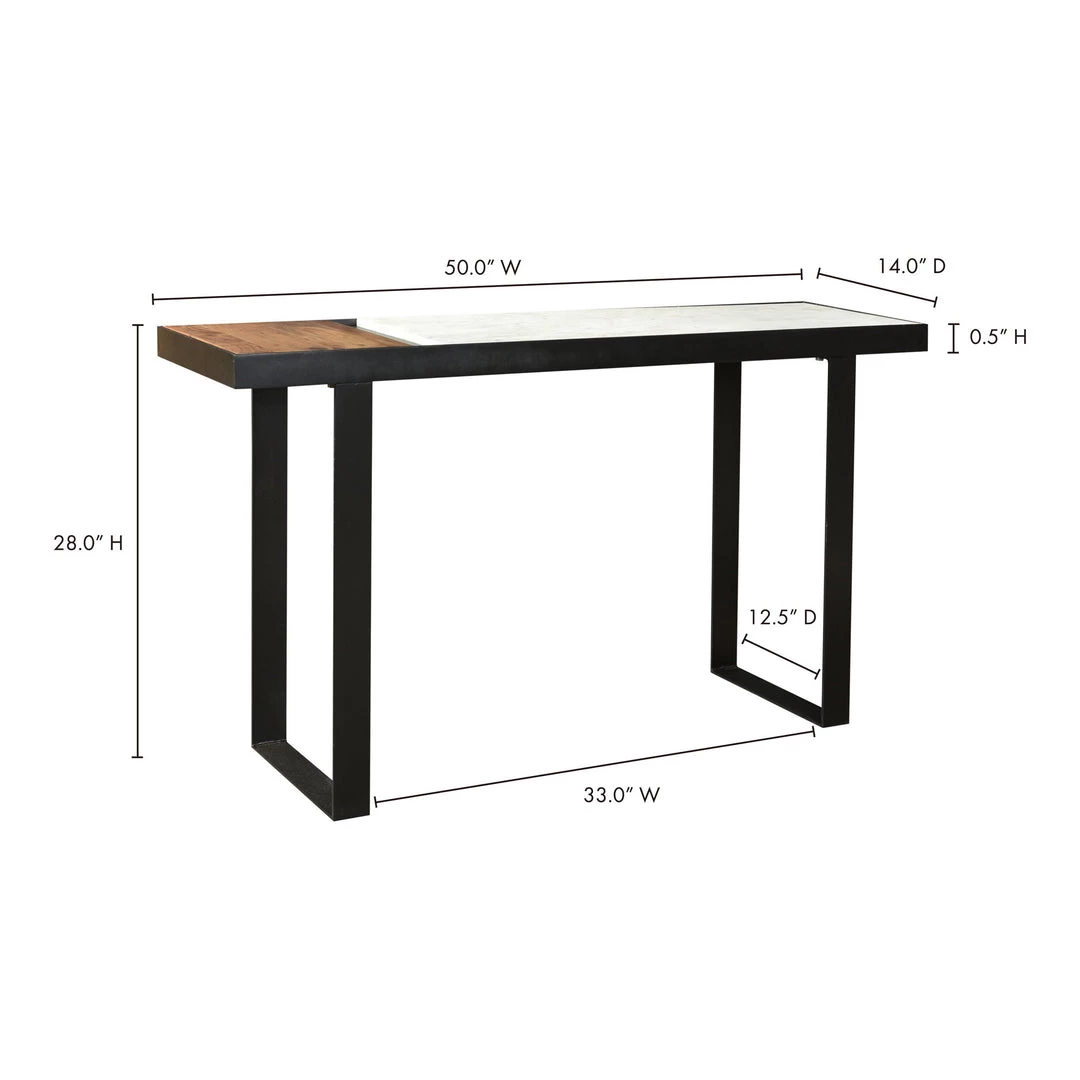Moe's Home Collection Blox Console Table Tables 6 Moe's Home Collection Blox Console Table Tables