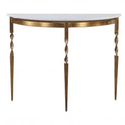 Tables Uttermost Imelda Demilune Console Table