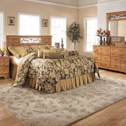 Signature Design By Ashley® Bittersweet - Light Ultimate Best In Class Dresser, Mirror, Panel Headboard With On Bed Frame