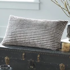 Ashley Furniture Accessories Metea - Gray - Pillow (4/cs)