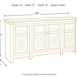 Ashley Furniture Bolanburg - Best In Class - TV Stand TV Stands