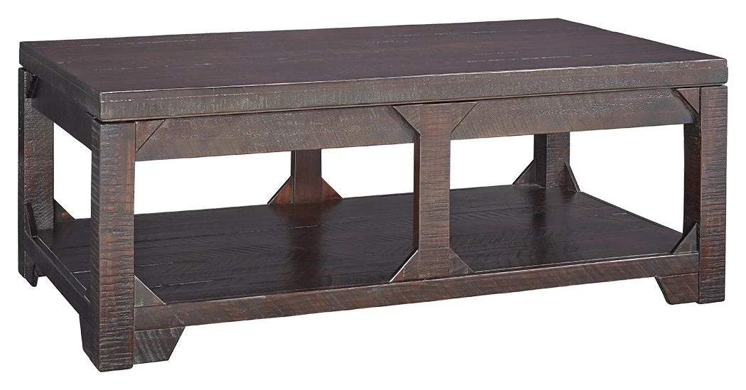 Ashley Furniture Rogness - Rustic Brown - Lift Top Cocktail Table Tables 13 Ashley Furniture Rogness - Rustic Brown - Lift Top Cocktail Table Tables