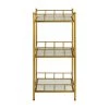 Tables Uttermost Tilly Gold Accent Shelf Table
