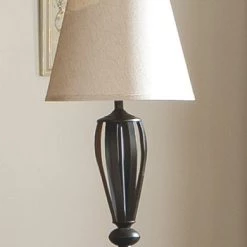 Ashley Furniture Accessories Mildred - Bronze Finish - Metal Table Lamp (2/cn)