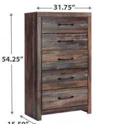 Signature Design By Ashley® Drystan - Multi - Dresser, Mirror, Panel Bed Bedroom Sets 22 Signature Design By Ashley® Drystan - Multi - Dresser, Mirror, Panel Bed Bedroom Sets