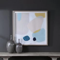 Uttermost Pink Pebbles II Framed Print