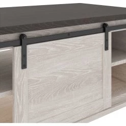 Ashley Furniture Dorrinson - White / Black / Gray - Rectangular Cocktail Table