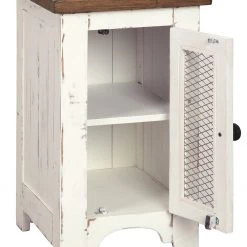 Ashley Furniture Wystfield - White/brown - Chair Side End Table Tables 12 Ashley Furniture Wystfield - White/brown - Chair Side End Table Tables