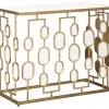 Ashley Furniture Tables Majaci - Gold Finish - Console Table