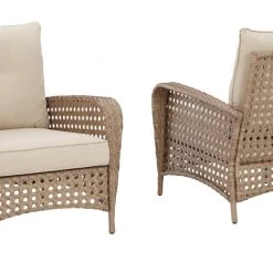 Signature Design By Ashley® Chairs Braylee - Driftwood - Lounge Chair W/cushion (2/cn)