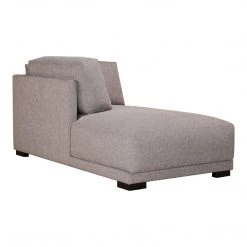 Moe's Home Collection Romeo Chaise Left Grey