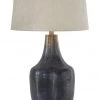 Ashley Furniture Evania - Indigo - Metal Table Lamp (1/cn) Accessories