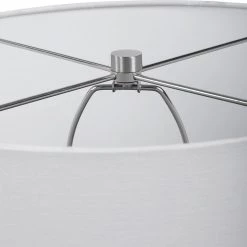 Uttermost Prova Gray Textured Table Lamp