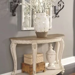 Ashley Furniture Realyn - White/brown - Sofa Table 19 Ashley Furniture Realyn - White/brown - Sofa Table