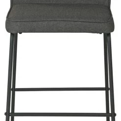 Ashley Furniture Nerison - Patterned - Upholstered Barstool (2/CN) 55 Ashley Furniture Nerison - Patterned - Upholstered Barstool (2/CN)