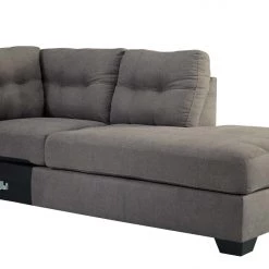 Benchcraft® Sectionals Maier - Gray Dark - Laf Sofa & Raf Chaise Sectional