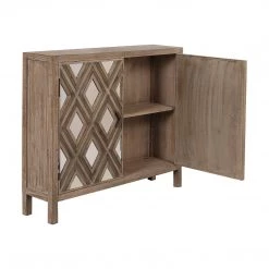 Uttermost Tahira Mirrored Accent Cabinet Cabinets