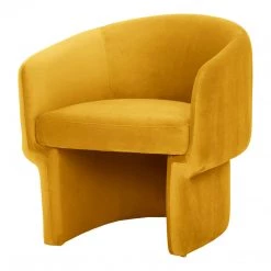 Moe's Home Collection Chairs Franco Chair Mustard