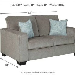 Ashley Furniture Altari - Loveseat Sport - Stationary Loveseats