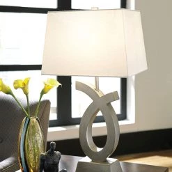 Ashley Furniture Amayeta - Silver Finish - Poly Table Lamp (2/cn) Accessories 7 Ashley Furniture Amayeta - Silver Finish - Poly Table Lamp (2/cn) Accessories