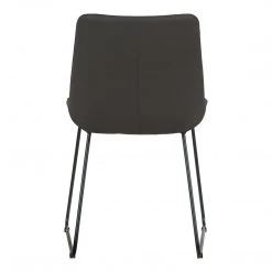Moe's Home Collection Chairs Villa Dining Chair Black-m2
